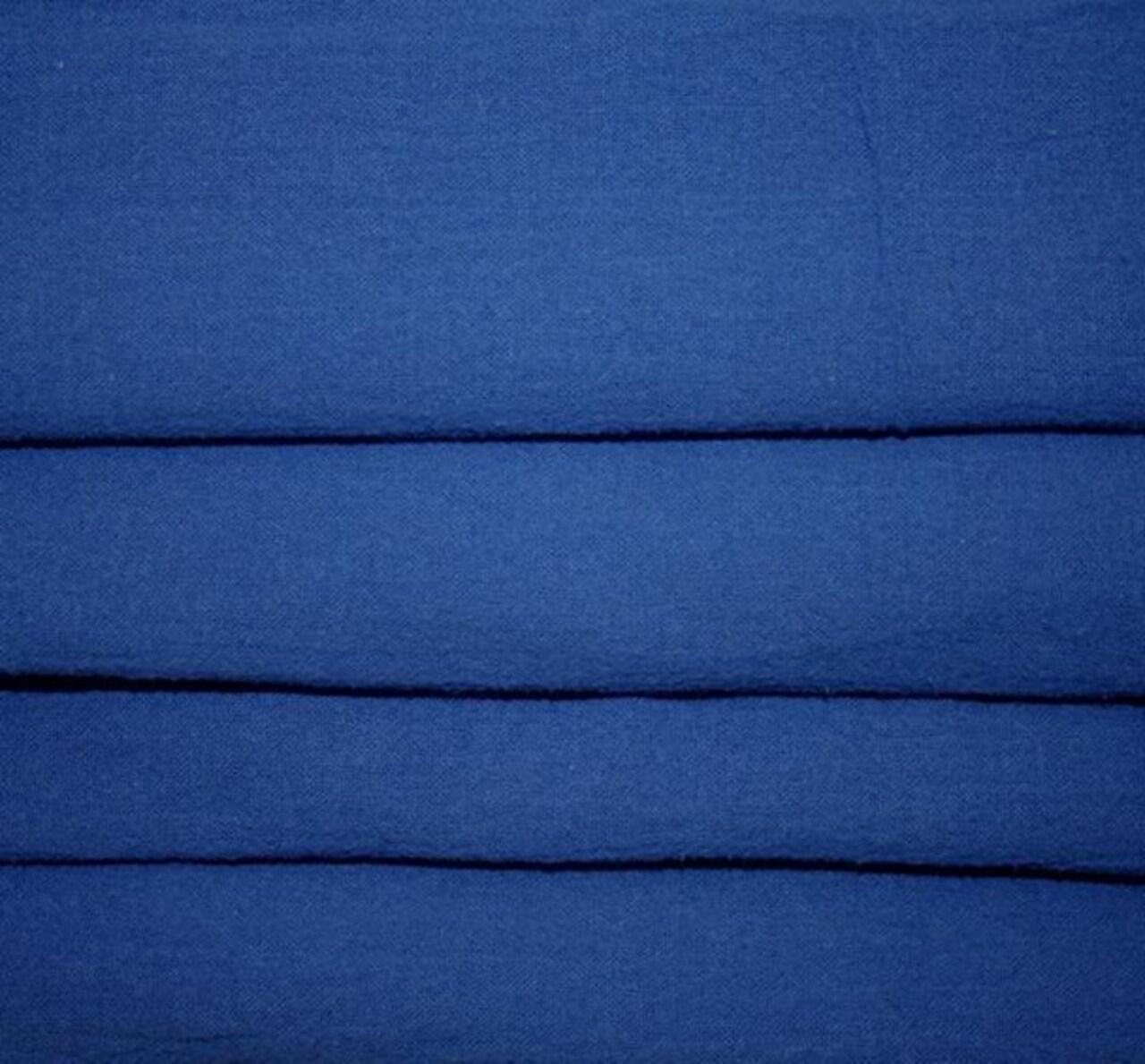 1 Yard Royal Blue Cotton Gauze Apparel Fabric Soft Cotton 48/50″ Wide